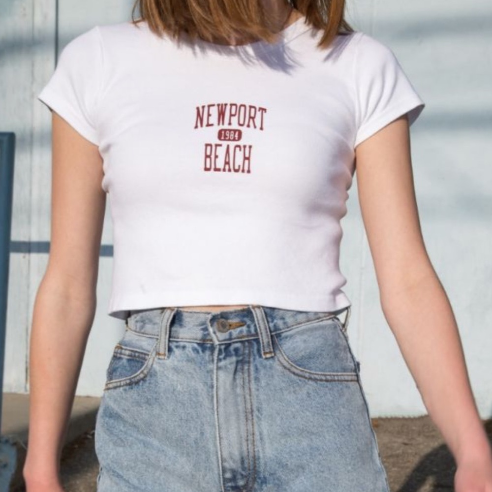 Brandy Melville Ashlyn Newport Beach 1984 Top